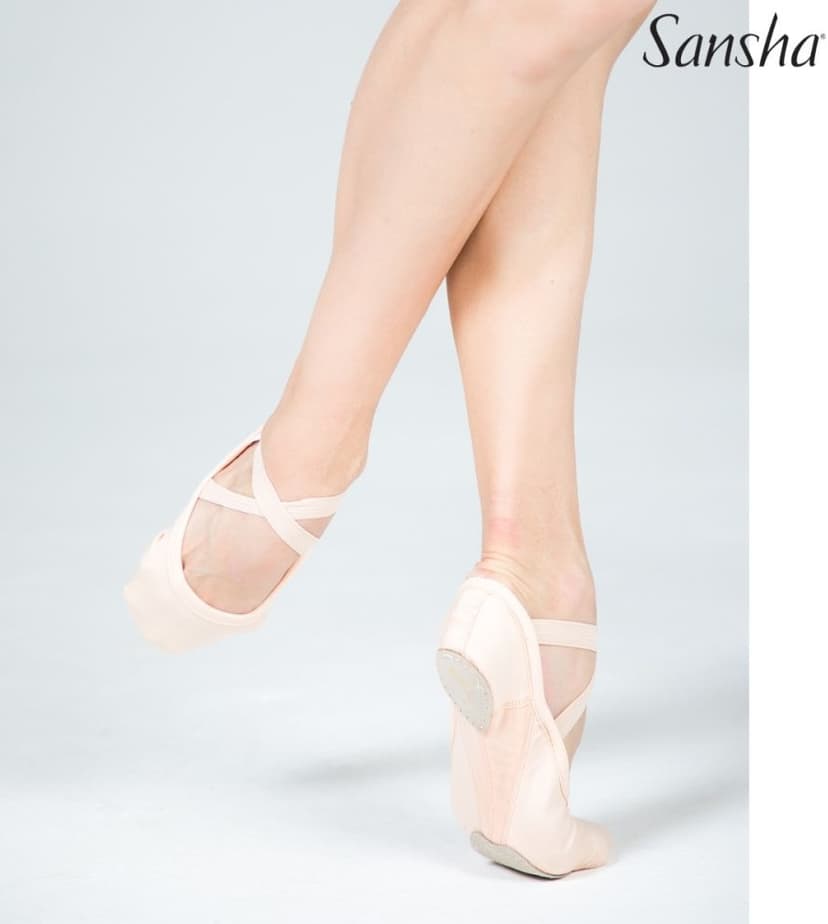 ZAPATILLAS DE BALLET EN TELAS 2