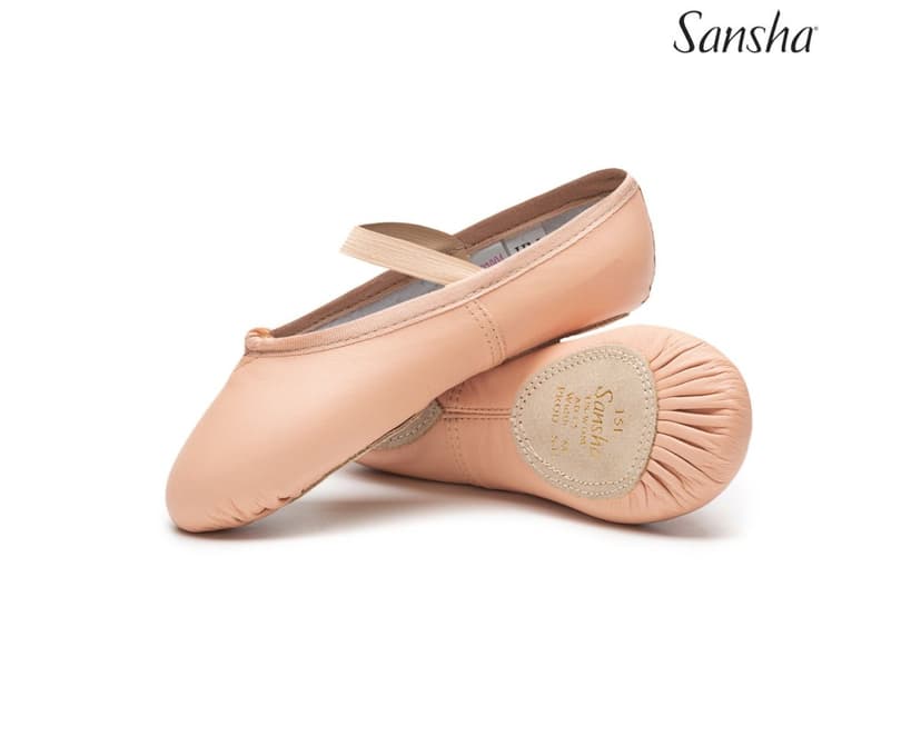 ZAPATILLAS DE SALTO EN PIEL CON DIVISION