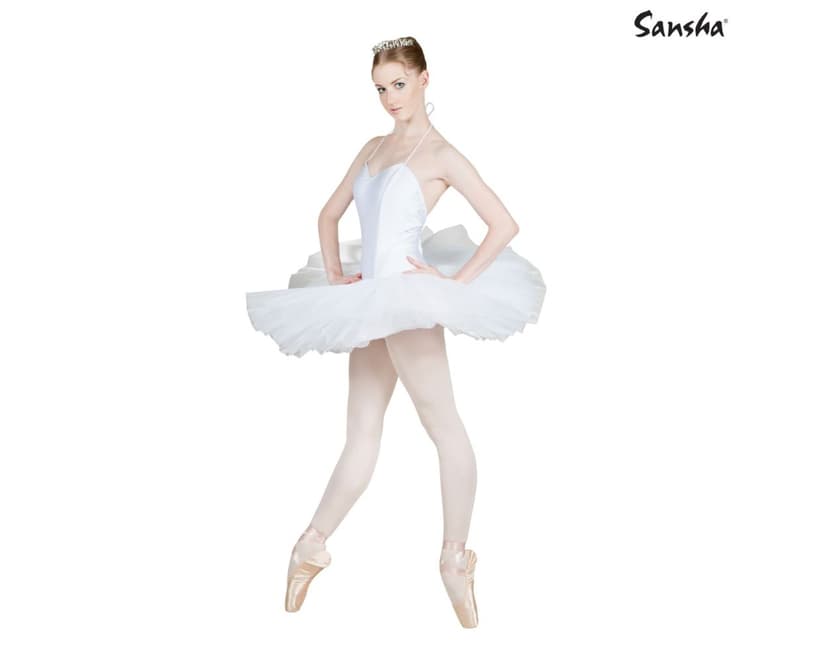 TUTU BLANCO DE PLATOS SYLVIA 2